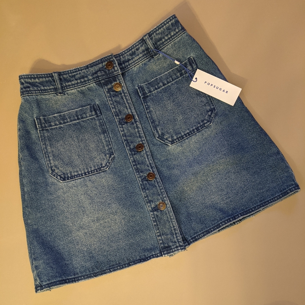 Pop Sugar Denim Skirt